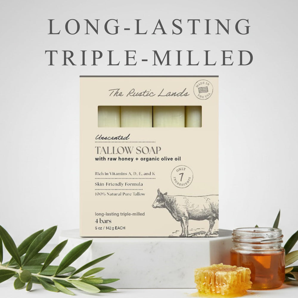 jabón PROVENCE ESSENTIALS con miel cruda y aceite de oliva para hidratación suave
