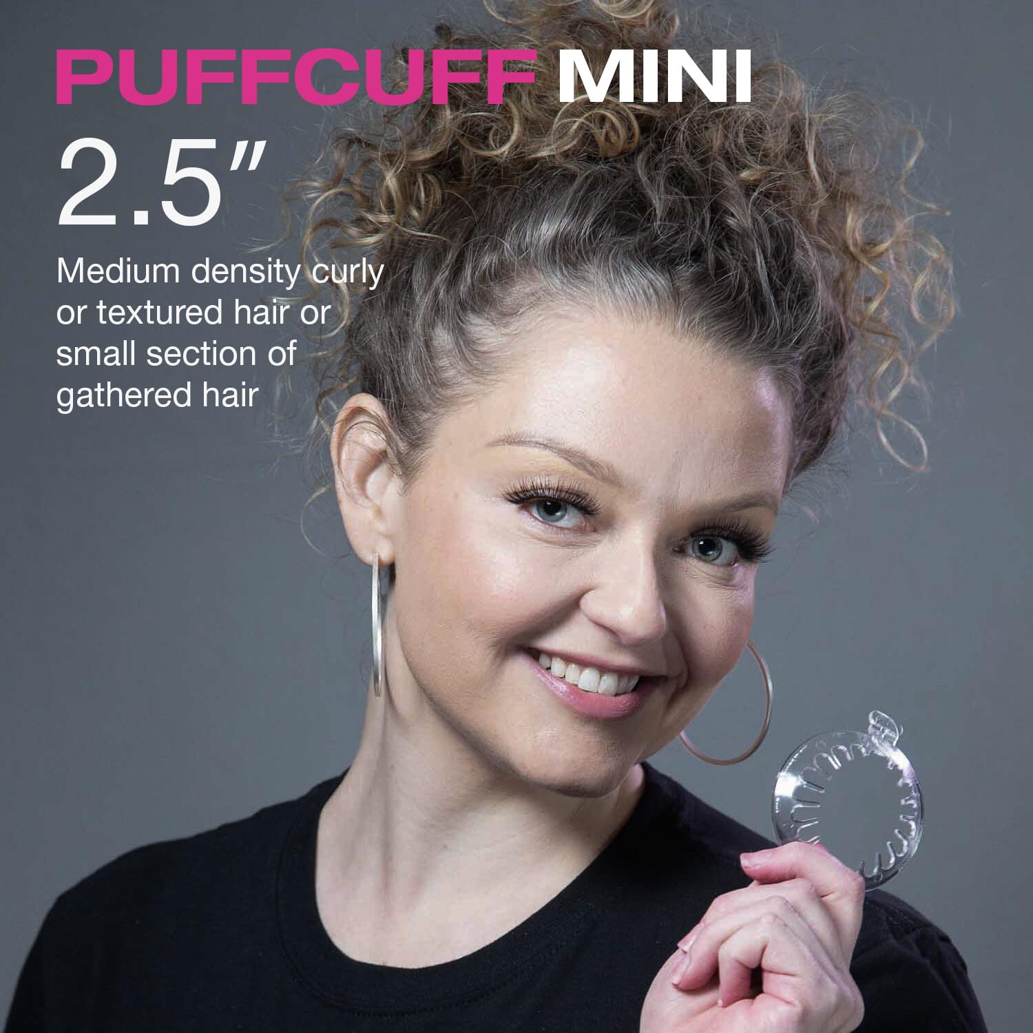 PuffCuff cola-de-caballo sin tensión, ideal para coletas rápidas y seguras