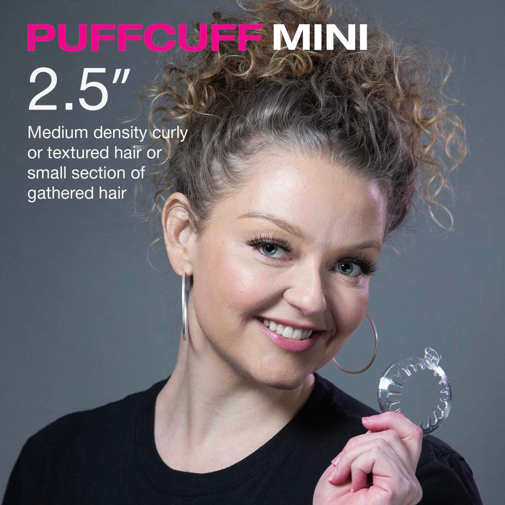 PuffCuff cola-de-caballo sin tensión, ideal para coletas rápidas y seguras