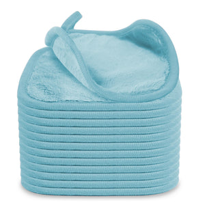 Paño Puomue de microfibra ultra suave para uso diario y piel sensible.