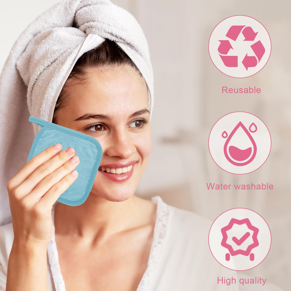 Puomue toallitas desmaquillantes reutilizables, reducción de desperdicio de wipes.