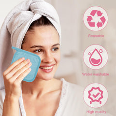 Puomue toallitas desmaquillantes reutilizables, reducción de desperdicio de wipes.