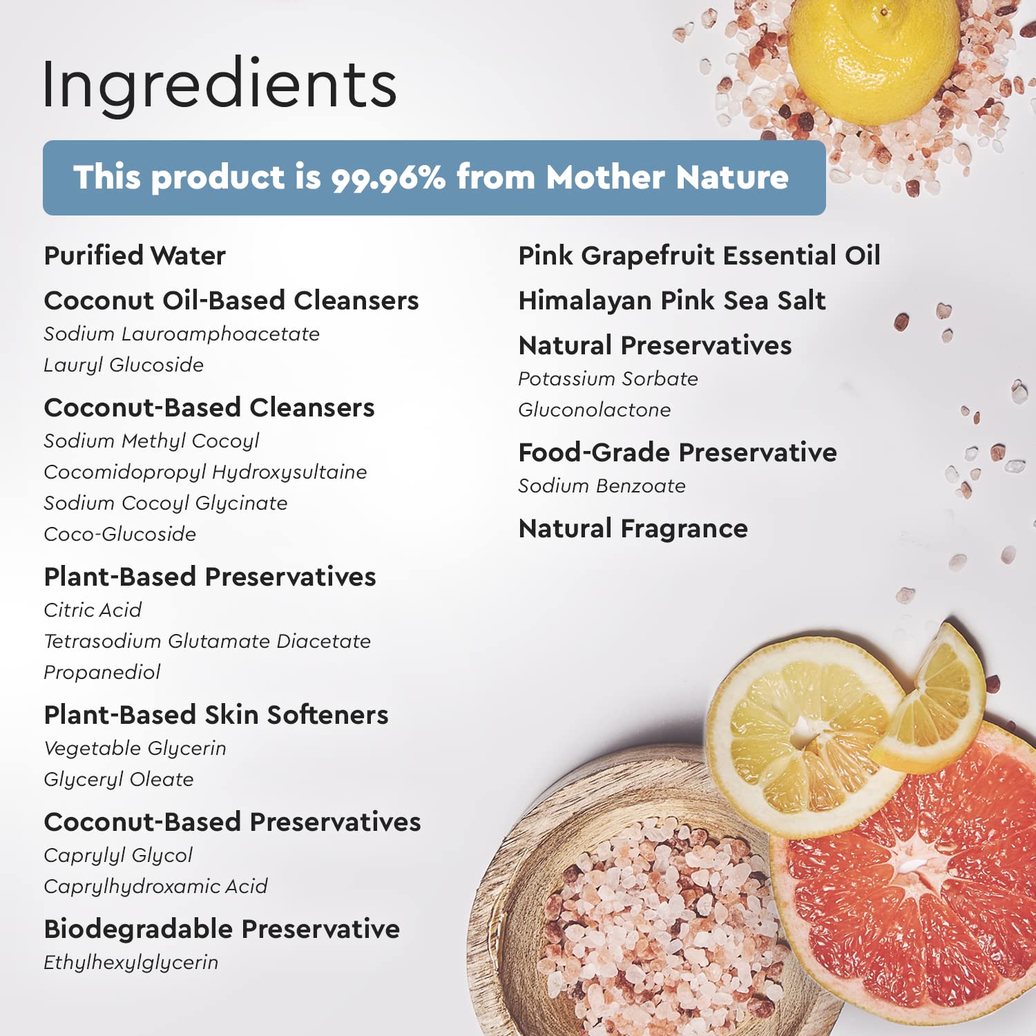 Puracy Jabón Corporal etiqueta ecológica y ingredientes responsables