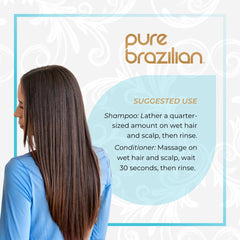 Pure Brazilian mascarilla condicionante intensa nutre y fortalece el cabello durante viajes