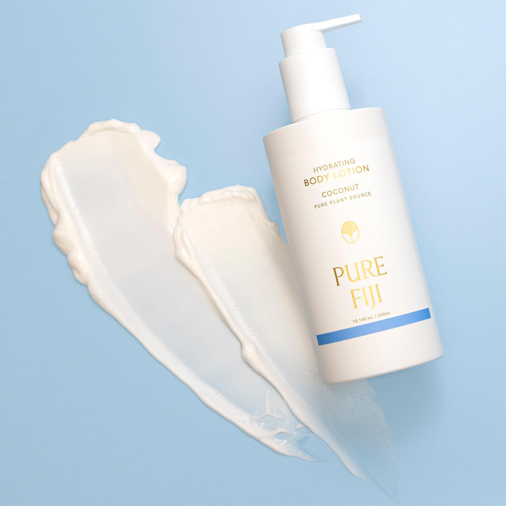Mezcla de aceites exóticos de Pure Fiji nutre la piel y elasticidad.