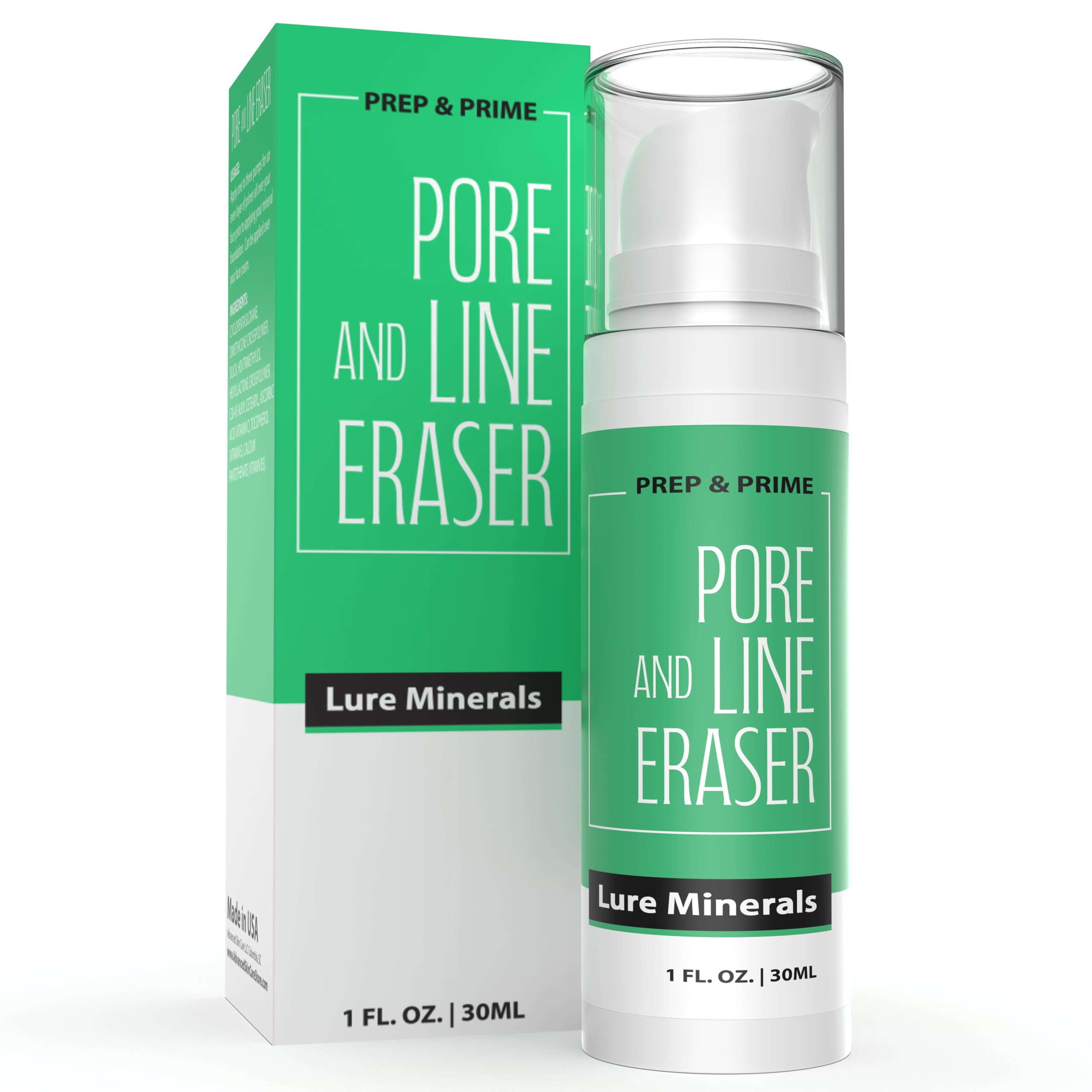 Pure Minerals Prime Time: aplicación suave que prepara la piel para una base uniforme.