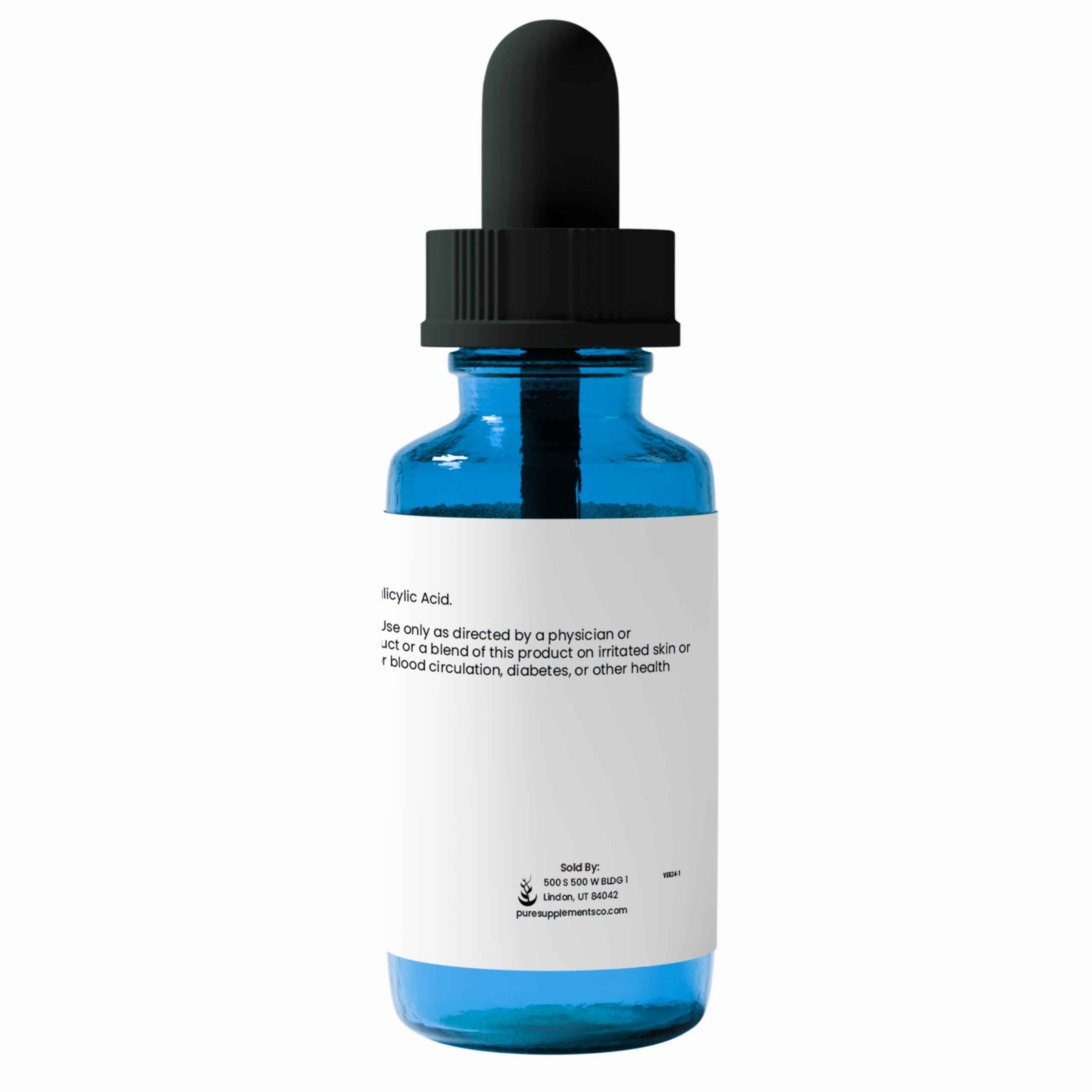 Pure Original Ingredients gotero muestra dosificación para aplicación facial precisa.