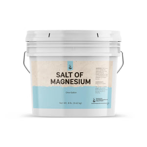 Pure Original Ingredients sal de magnesio en bote recerrable para baño relajante.