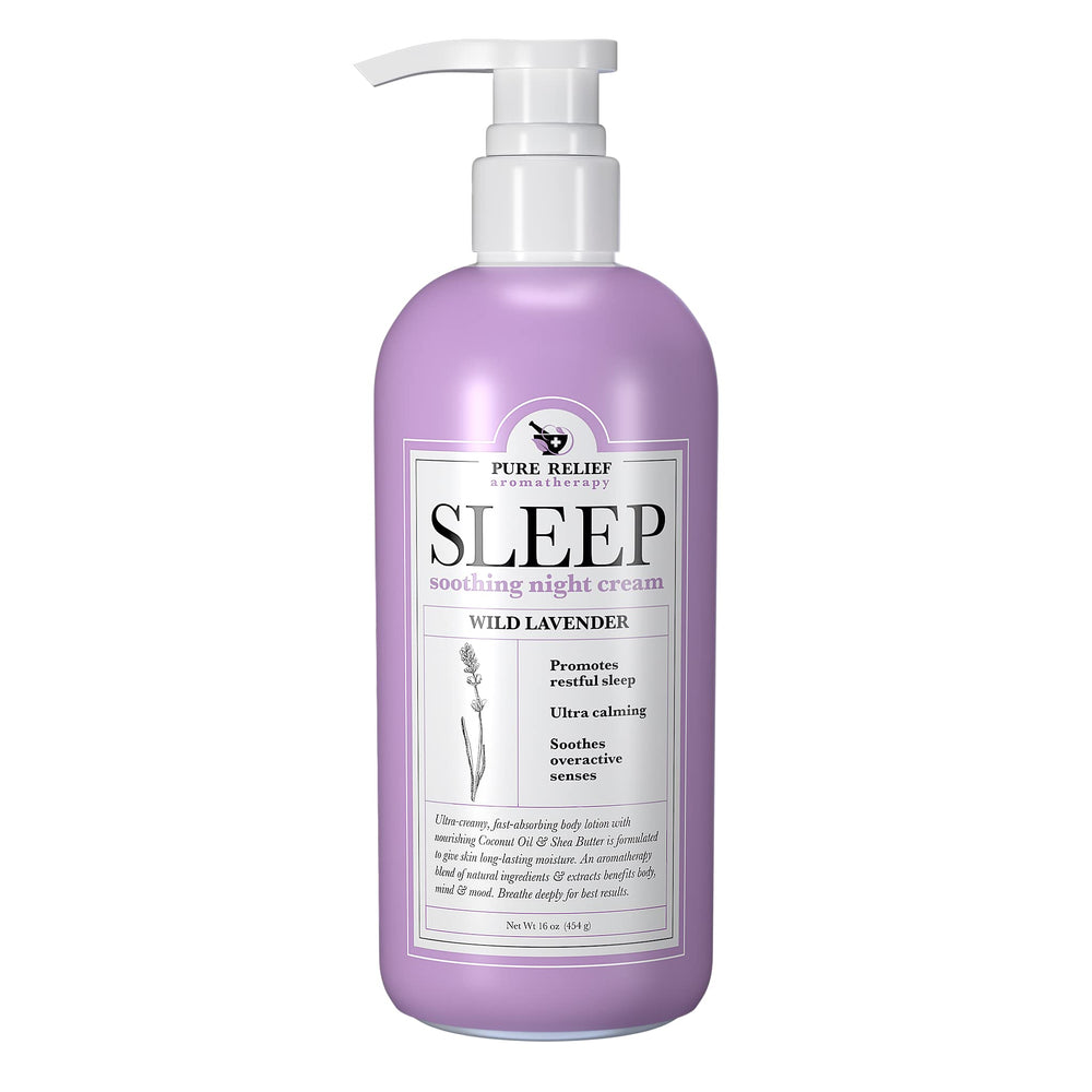 Pure Relief Lavanda crema corporal 16 oz para dormir mejor