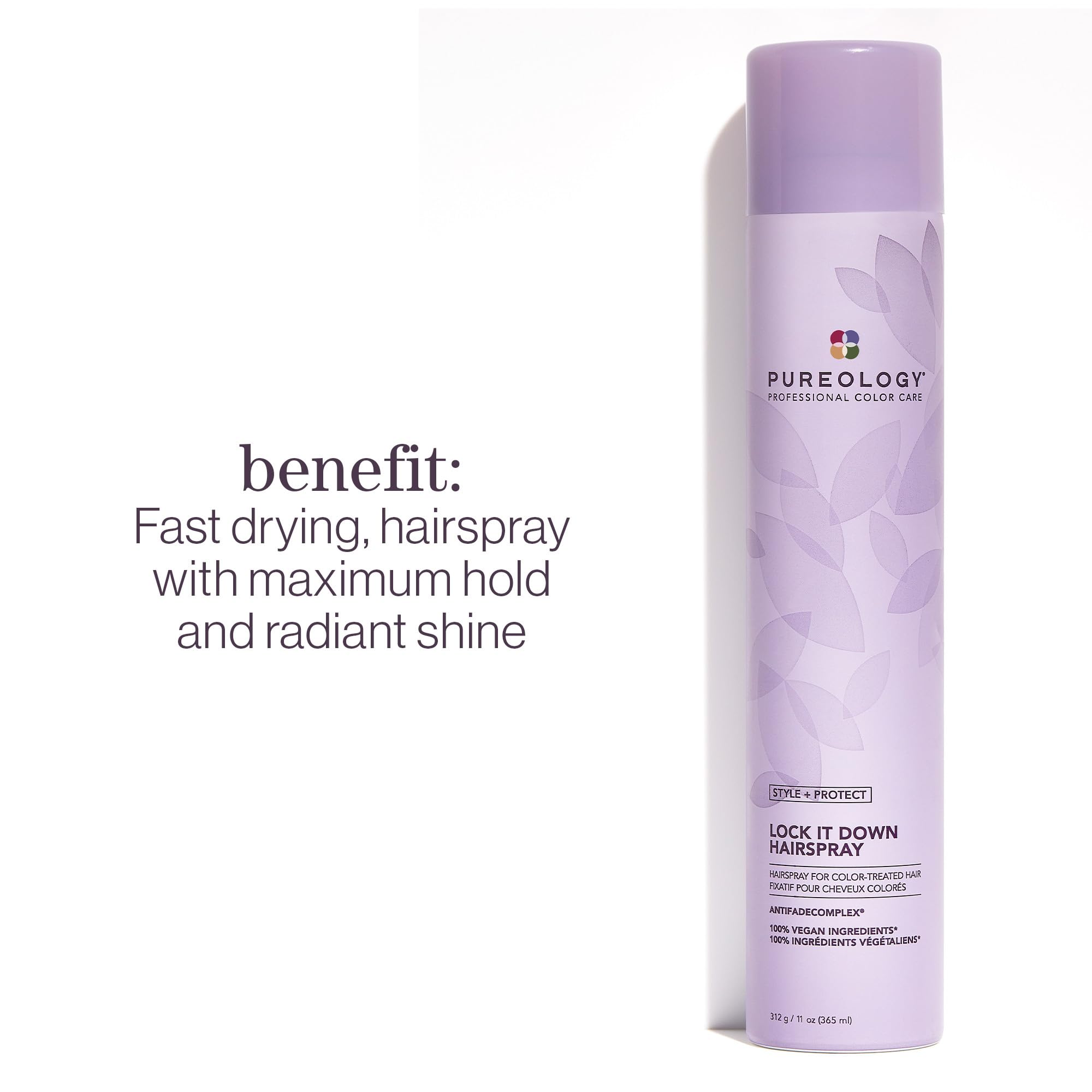 Pureology Lock It Down, spray de secado rápido para fijación sin esfuerzo