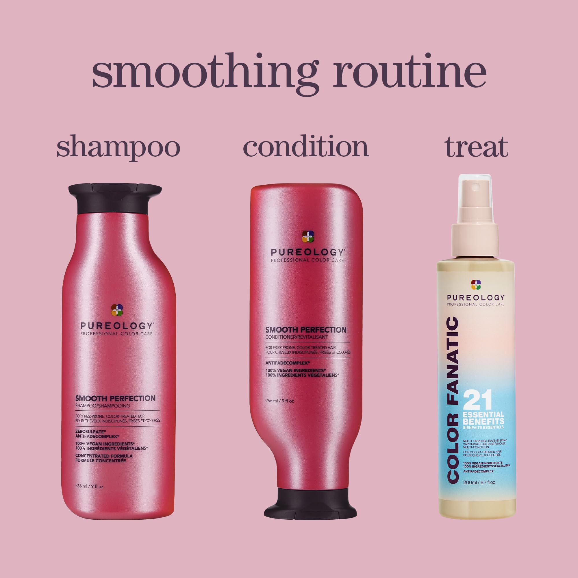 Pureology Smooth Perfection Brillo duradero para cabello teñido