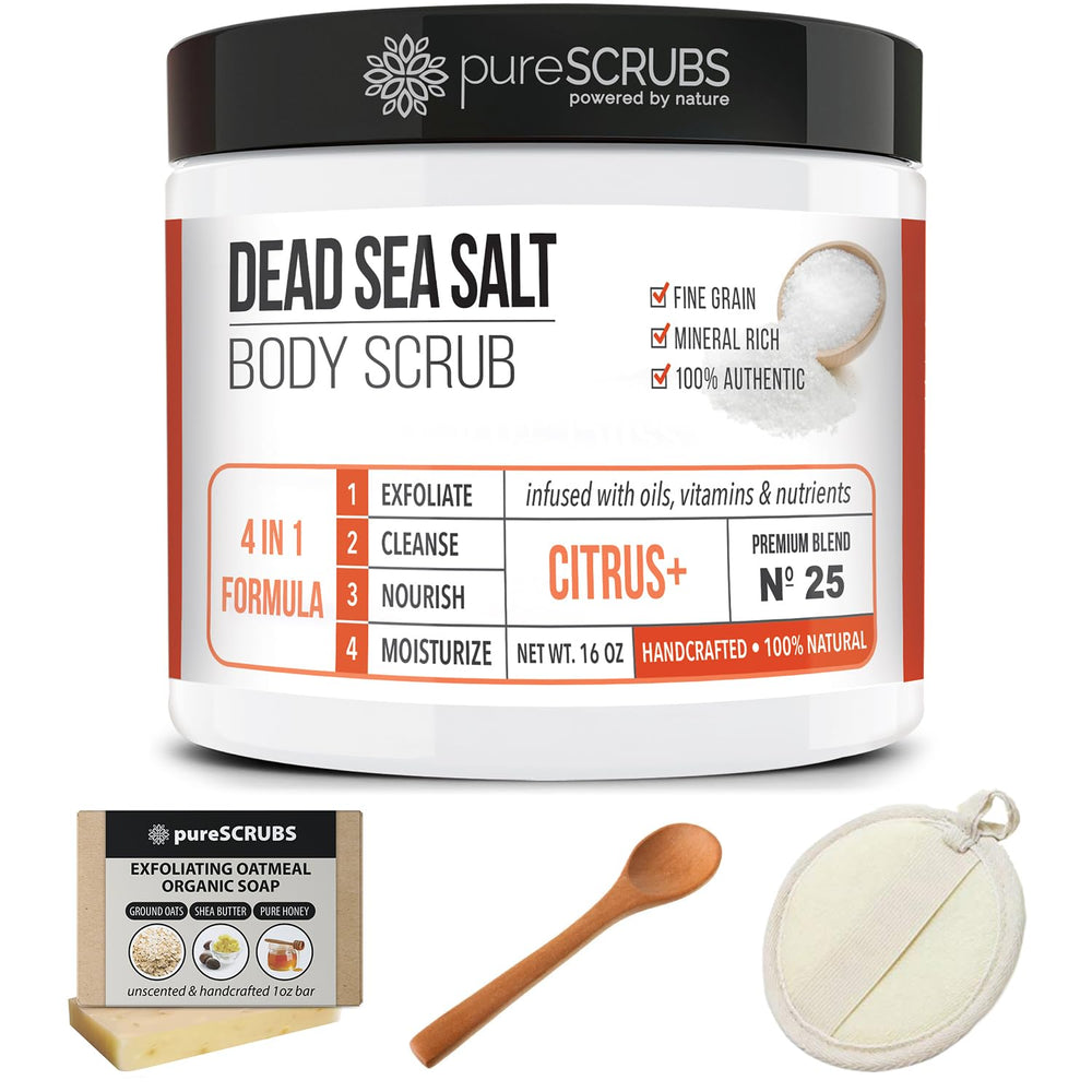 pureSCRUBS regalo ideal para una rutina de cuidado en casa.