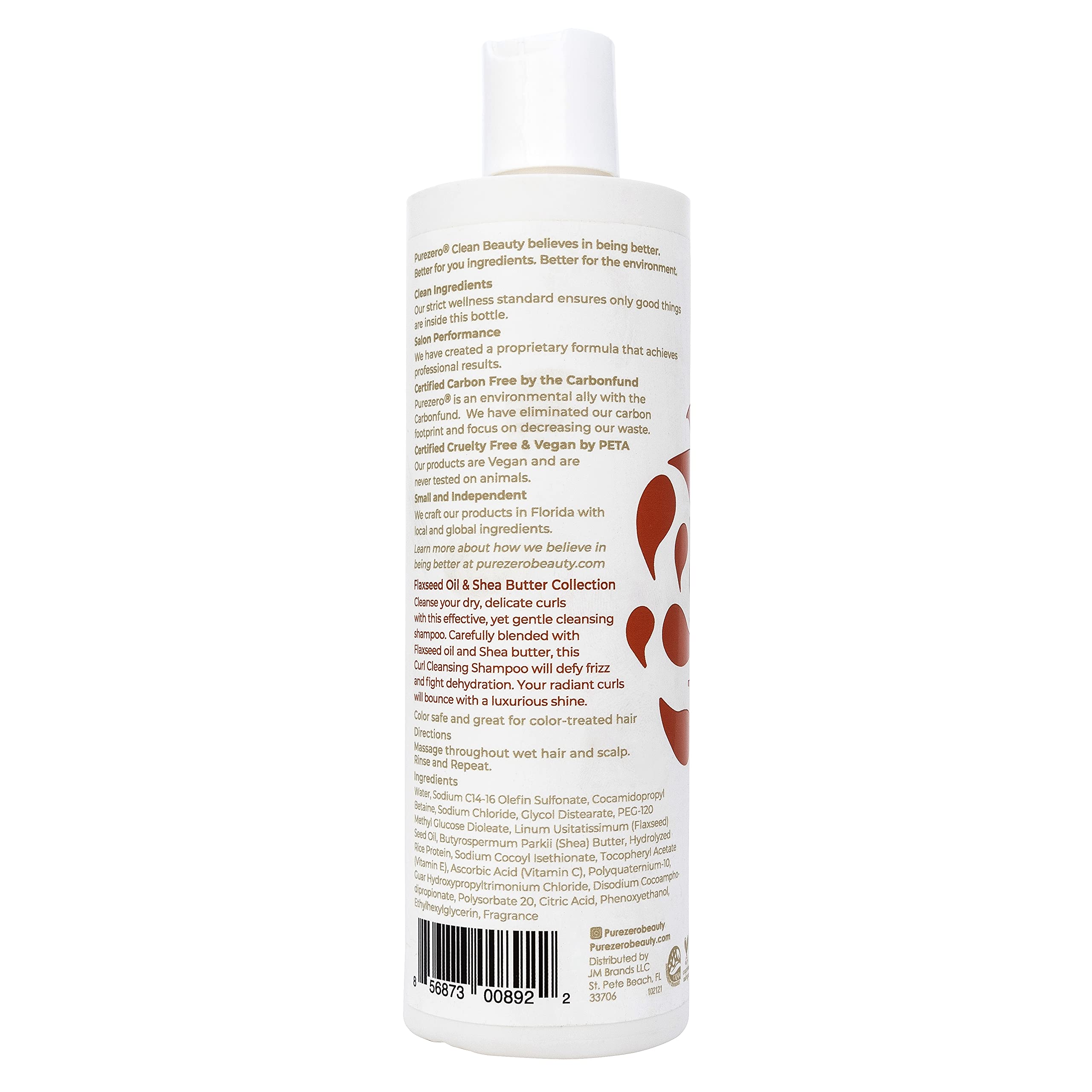 Aplicación diaria de Purezero para cuidado de rizos en cabello teñido.