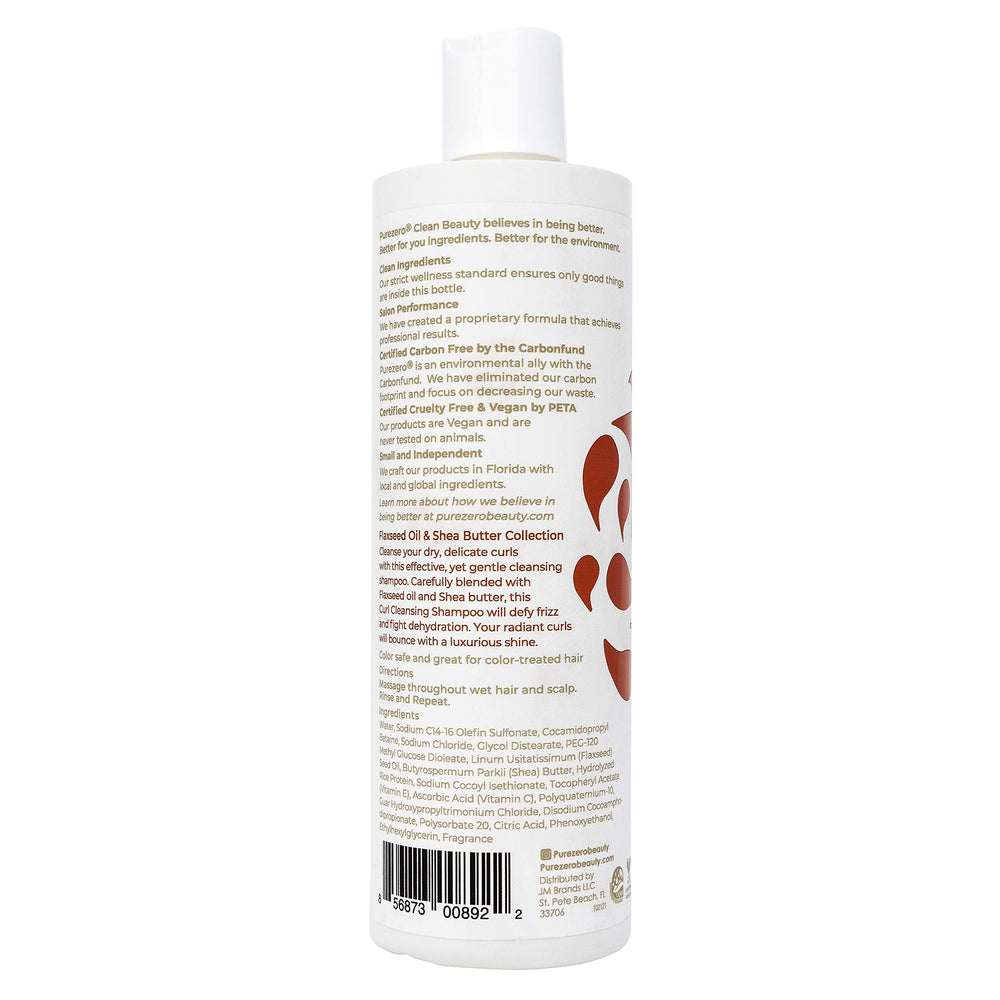 Aplicación diaria de Purezero para cuidado de rizos en cabello teñido.