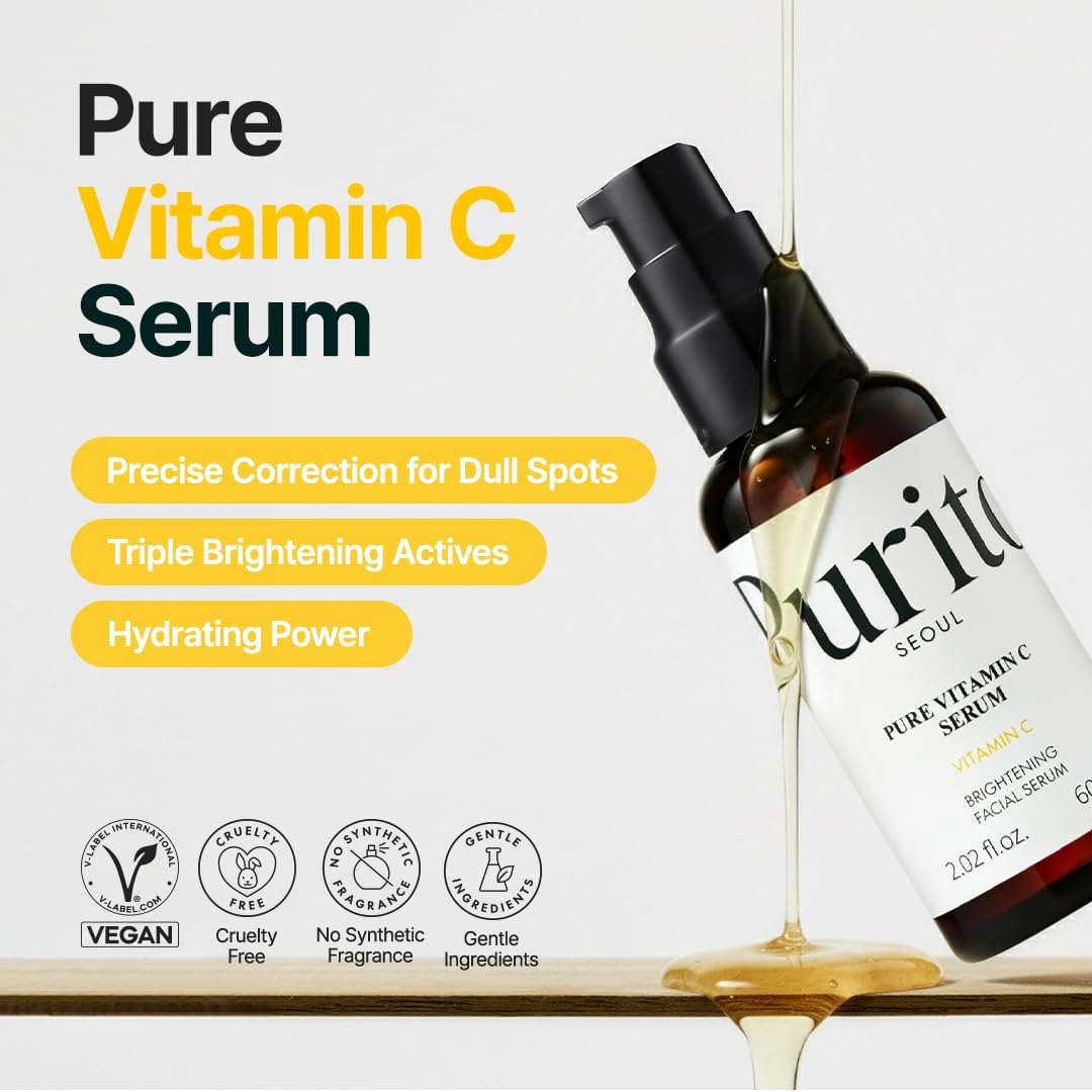 Purito Suero Vitamina C: ingredientes naturales que favorecen la estabilidad.