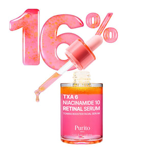 Purito TXA 6% con Niacinamida en botella para uso diario.
