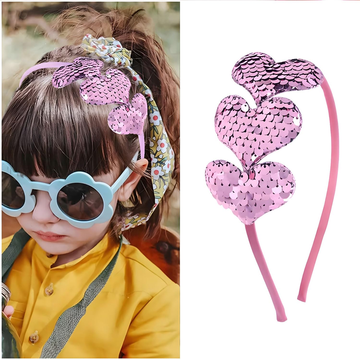 Pvoiue diadema ligera ideal para sesiones de fotos y eventos.