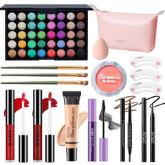 PWYSHXDF Paleta de sombras de 40 tonos, versátil para looks diarios.