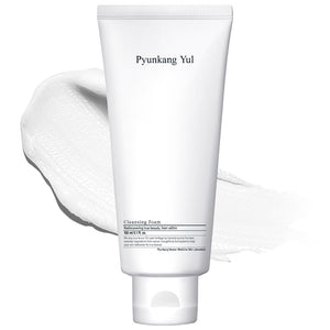Pyunkang Yul Limpiador Espumoso en botella, limpieza suave para piel sensible.
