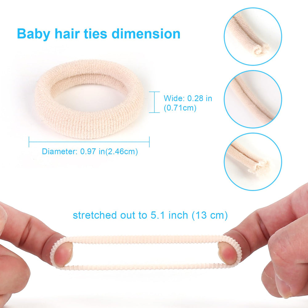 Qarwayoc detalle de algodón y elastano, cómodo y suave para el cabello.