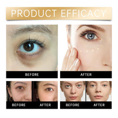 Corrector para Ojos Qawnfy con cobertura natural que iguala el tono