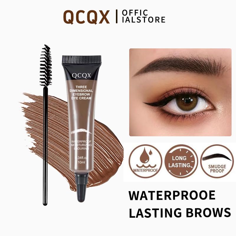 QCQX textura suave facilita definir cejas con forma favorecedora.