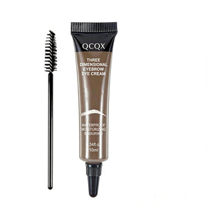 QCQX Gel cejas 3D: aplicación precisa para un look definido todo el día.
