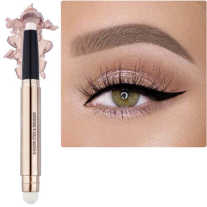 Qeetvia lápiz sombra dorado claro para un brillo suave y duradero.