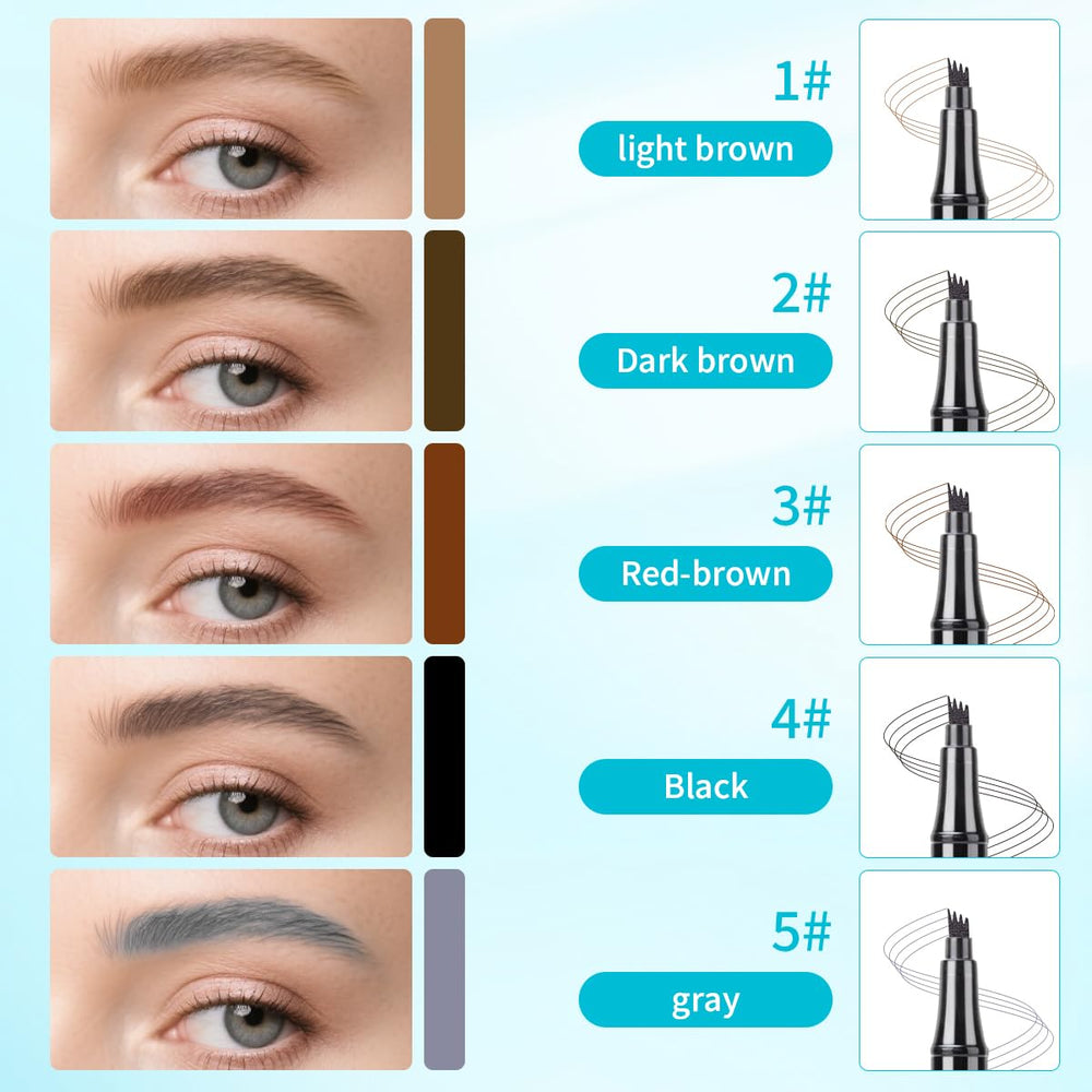 QIC cejas doble uso como delineador de ojos