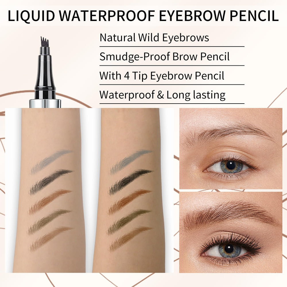 QIC Cejas 4 Puntas producto cruelty-free y respetuoso con la piel.