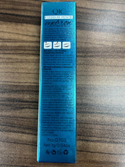 QIC Cejas 4 Puntas tono castaño oscuro para cejas definidas.