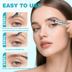 QIC cejas resistente al agua para acabado duradero