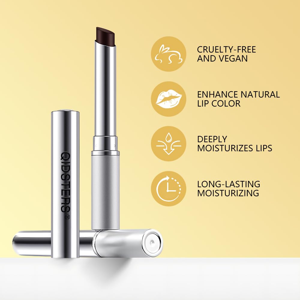 QIDSTERS tinte suave que realza color sin peso en los labios.