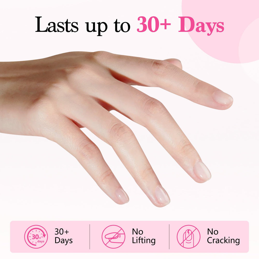 QIEK Builder Nail Gel, fórmula de bajo olor suave para piel.