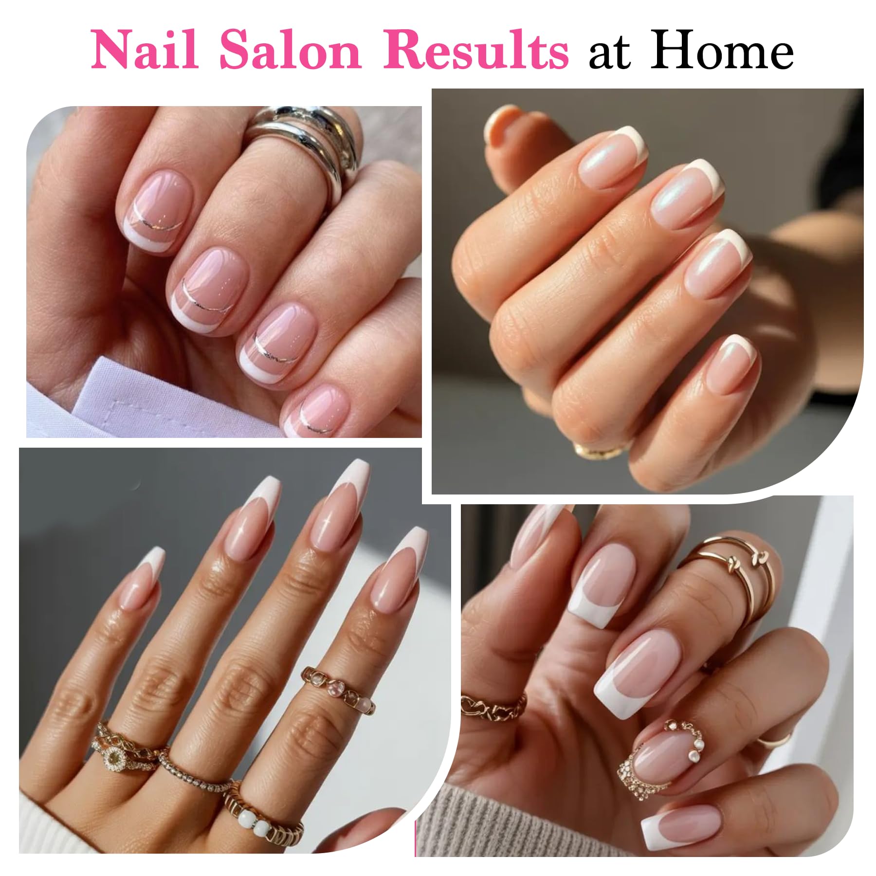 QIEK Builder Nail Gel, útil en casa o salón para bricolaje profesional.