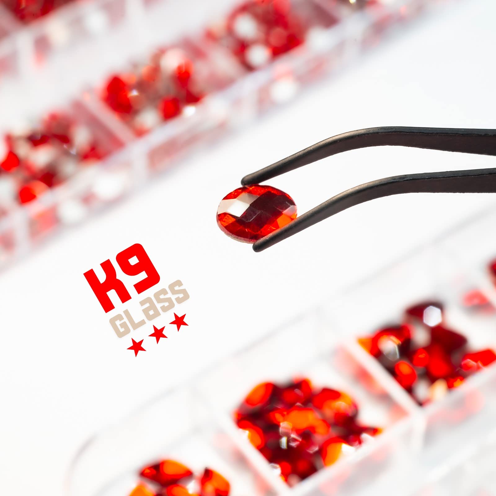 qiipii 12 formas cristal flatback k9 para uñas creativas