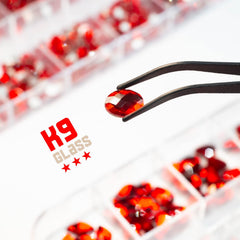 qiipii 12 formas cristal flatback k9 para uñas creativas