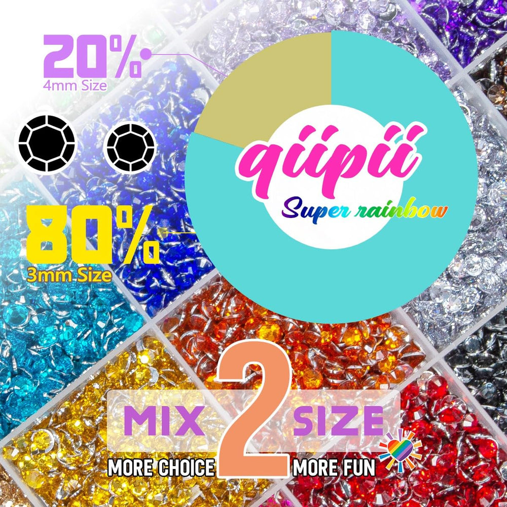 qiipii pegamento B7000 incluido para manualidades y decoración
