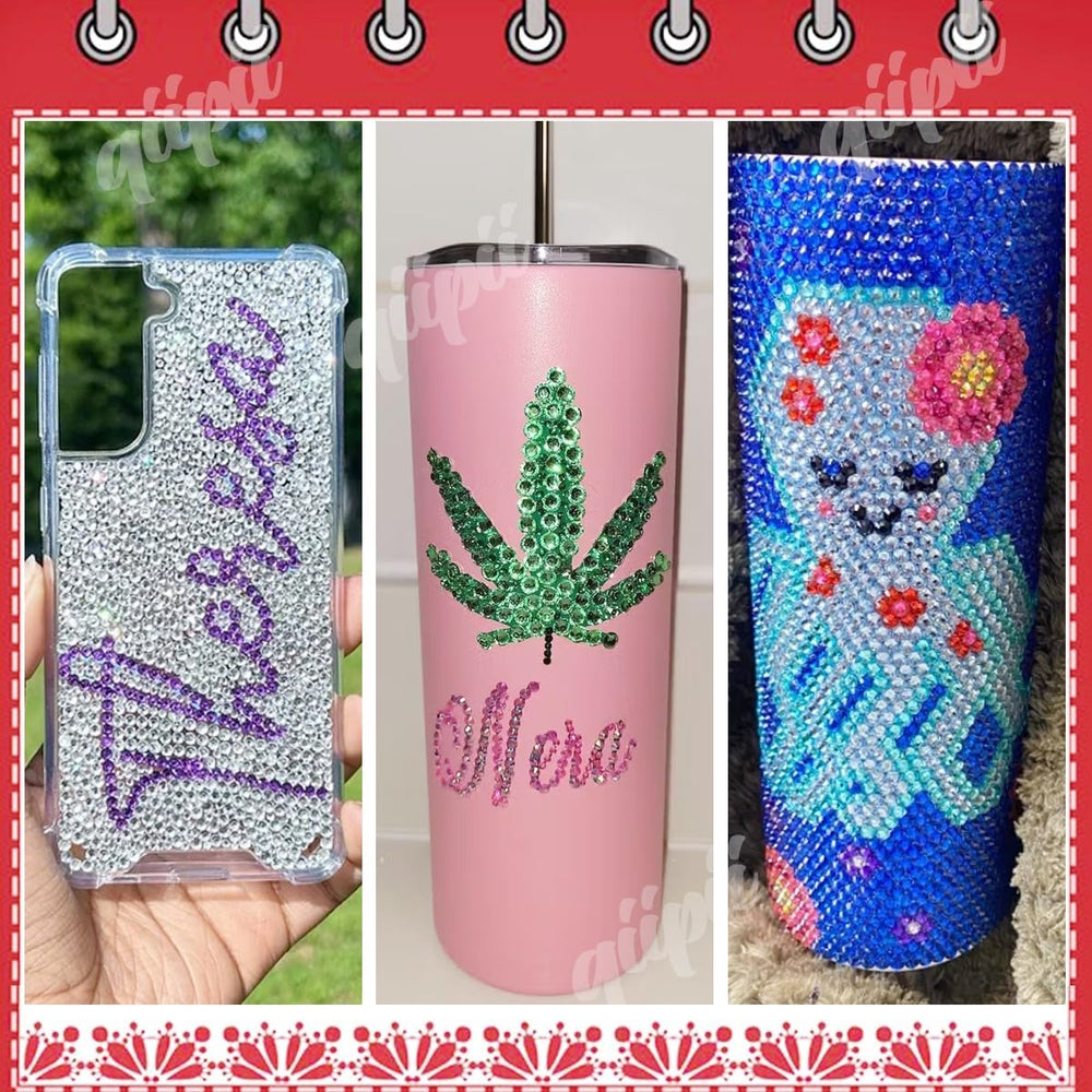 qiipii herramientas incluidas: pinzas y wax pen para recoger piedras