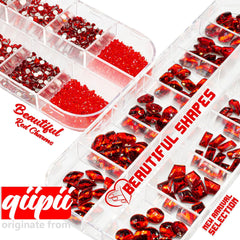 qiipii pinza acero inoxidable para aplicar cristales con precisión