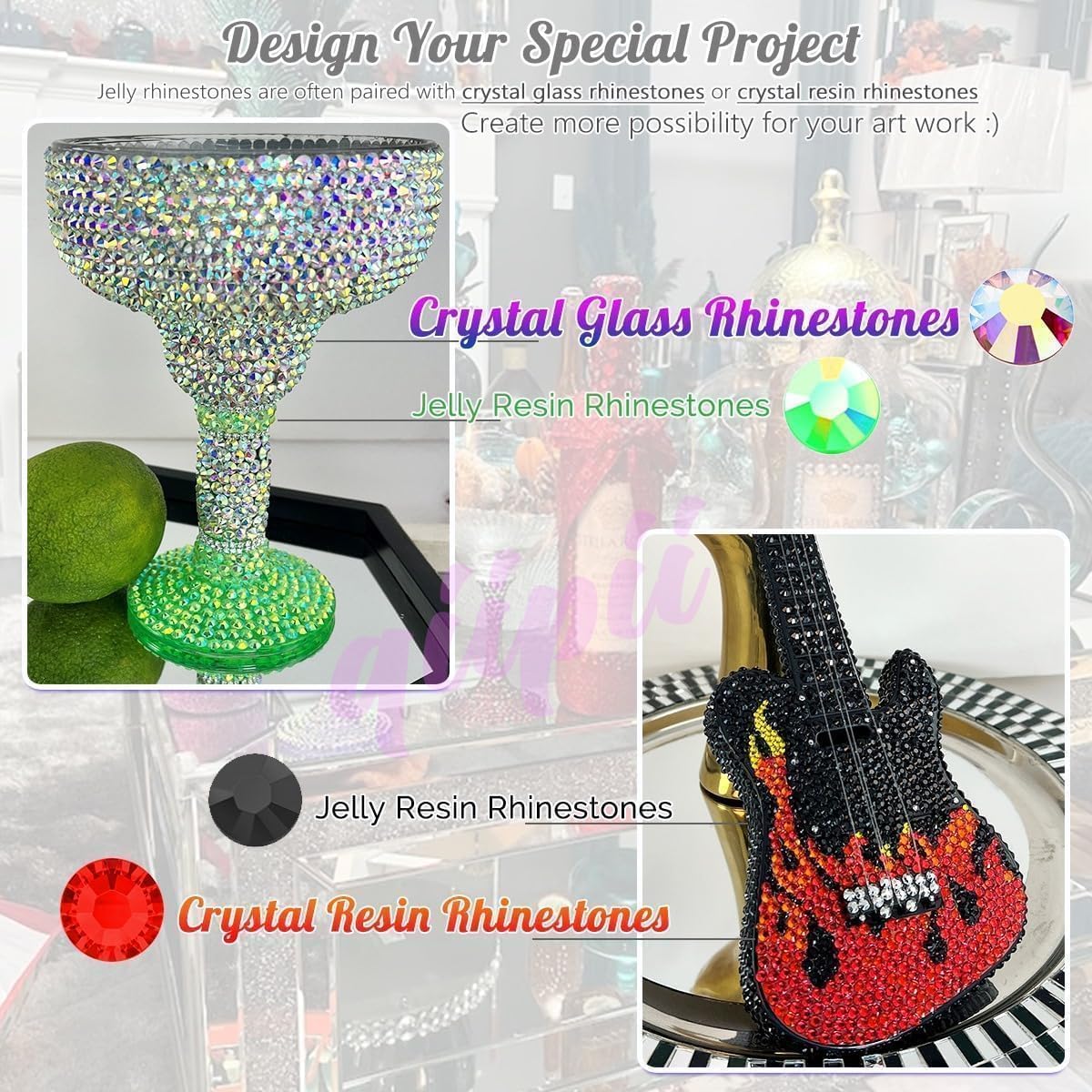 Qiipii regalo artesanal ideal para amantes del arte de uñas y manualidades.