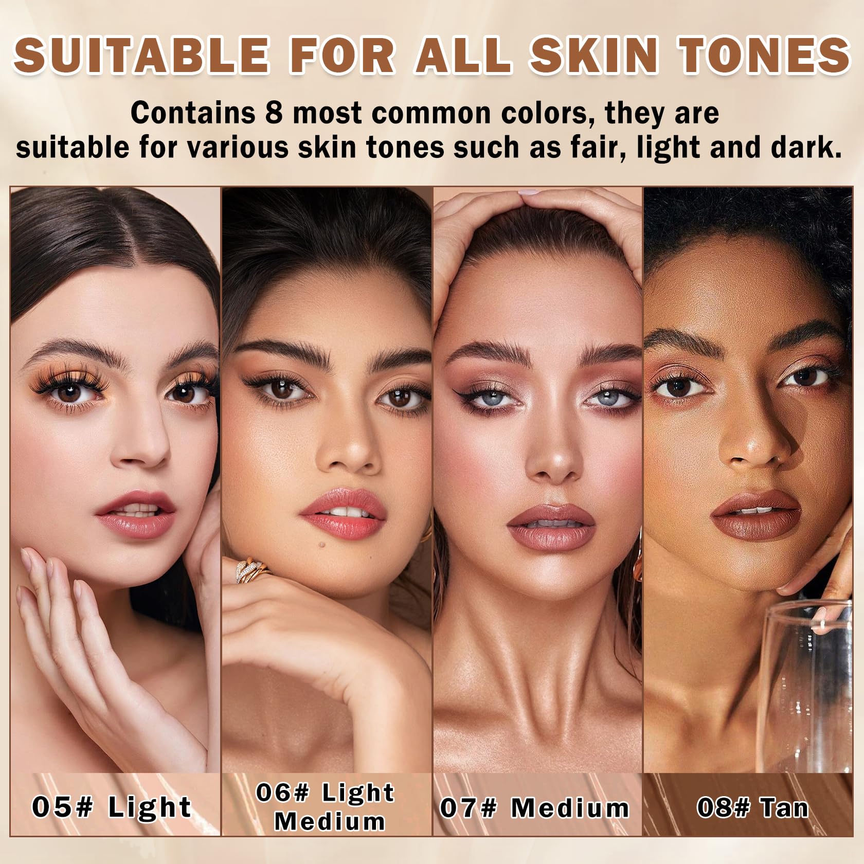 Regalo ideal para aficionados al maquillaje con QIUFSSE.