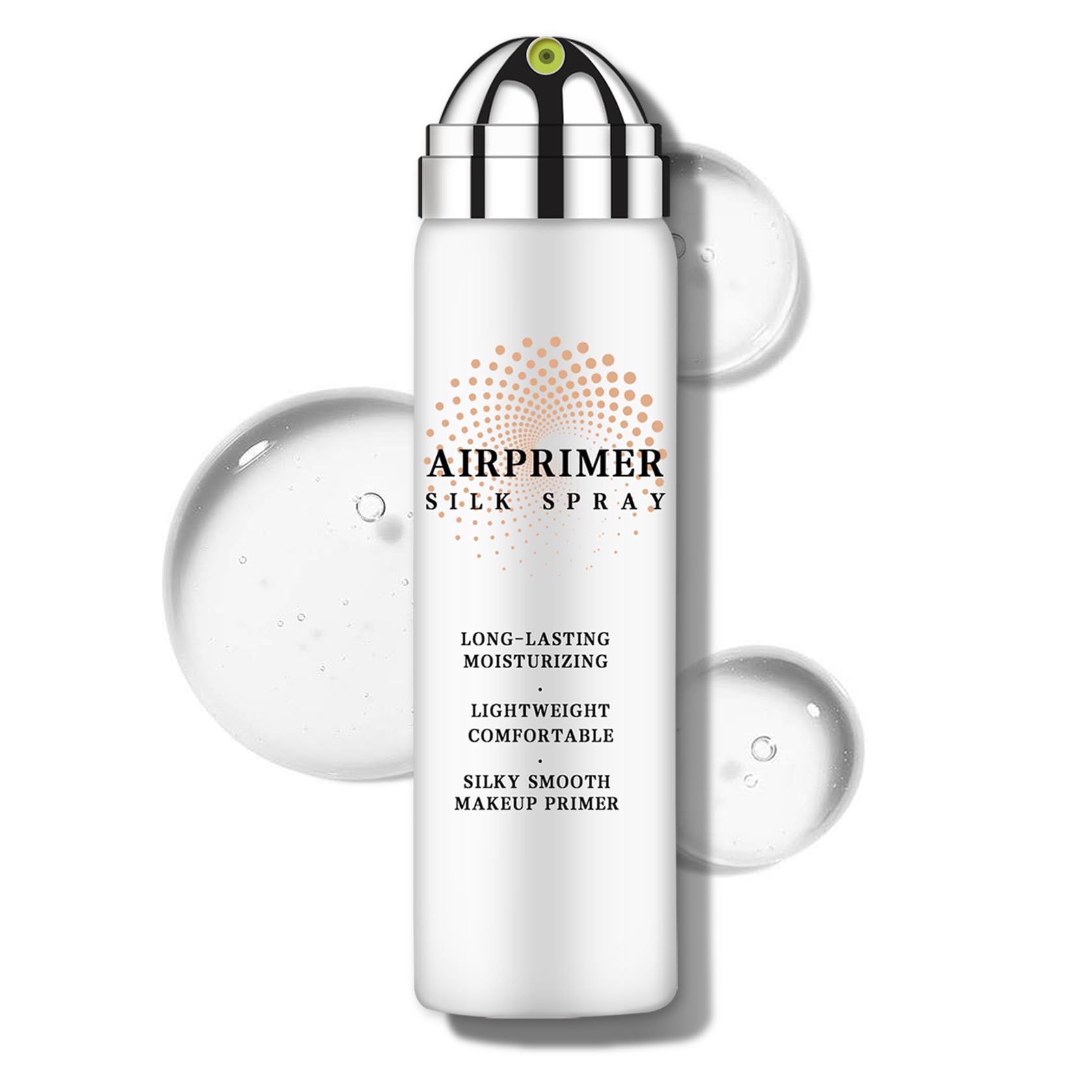 QIUFSSE Primer Aerógrafo Rostro: hidratación duradera para una base suave.