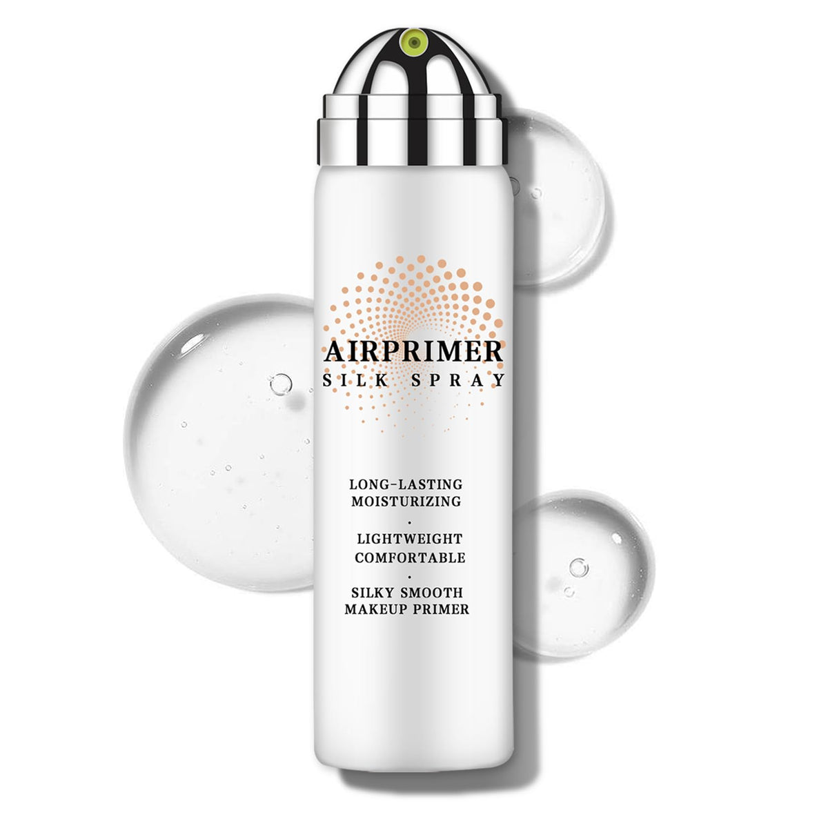 QIUFSSE Primer Aerógrafo Rostro: hidratación duradera para una base suave.