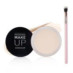 QIUFSSE concealer para ojeras con aplicador profesional, cobertura suave.