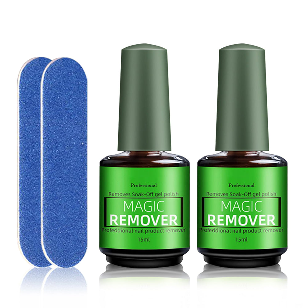 QIUFSSE Removedor Gel Esmalte Magico, textura gel para retirada precisa.
