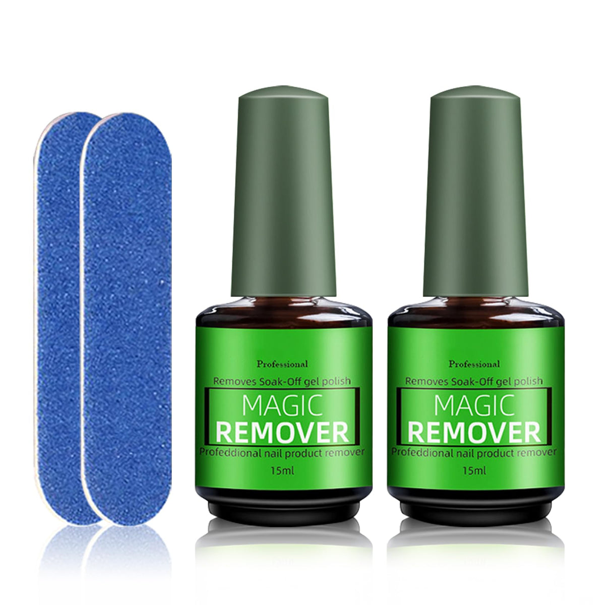 QIUFSSE Removedor Gel Esmalte Magico, textura gel para retirada precisa.