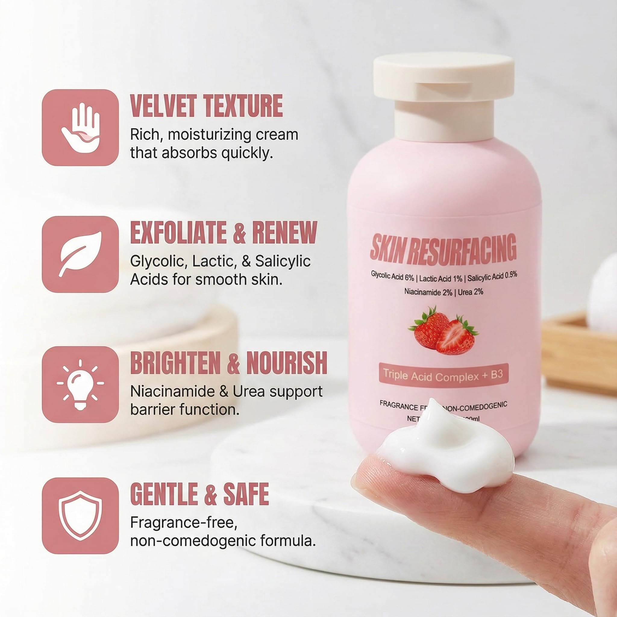 Qiuumey hidratacion profunda cuerpo: sensación suave y renovada