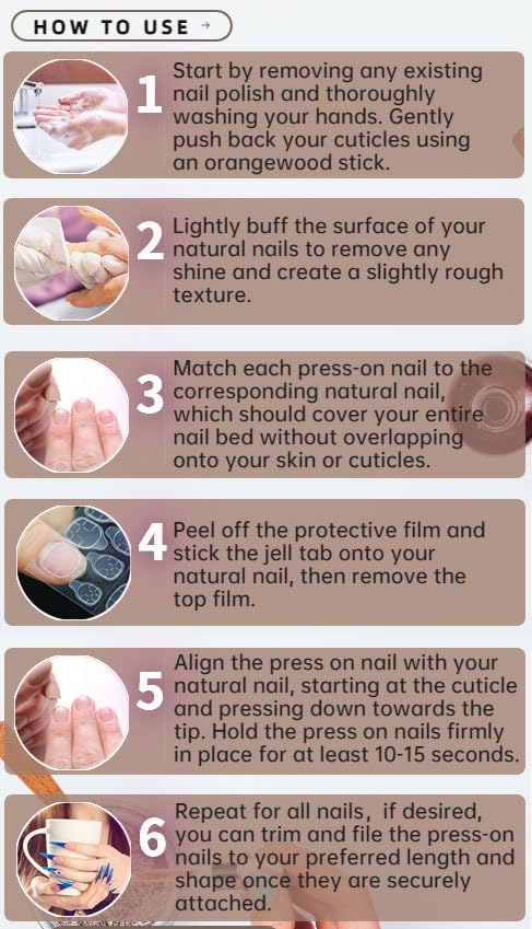 QQPPOLIU Uñas ideales para fiestas y eventos con elegancia.