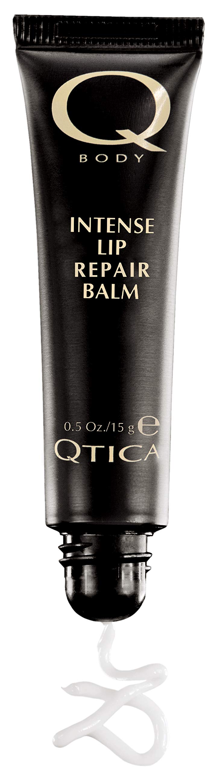 Qtica reparacion labial intensa, textura cremosa, uso nocturno para labios irritados.